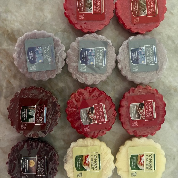 Yankee Candle Other - Lot of 11 Yankee Christmas Candle Wax Melts Tarts Variety Pack NEW